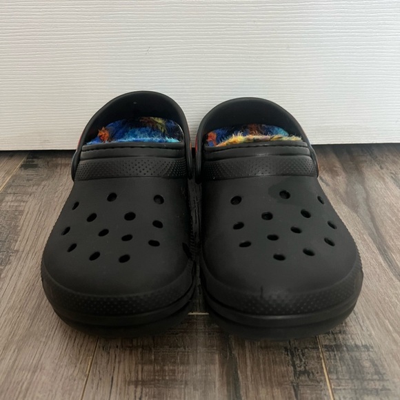 Crocs Unisex-Child Classic Lined Spray Dye Clog - Picture 2 of 6